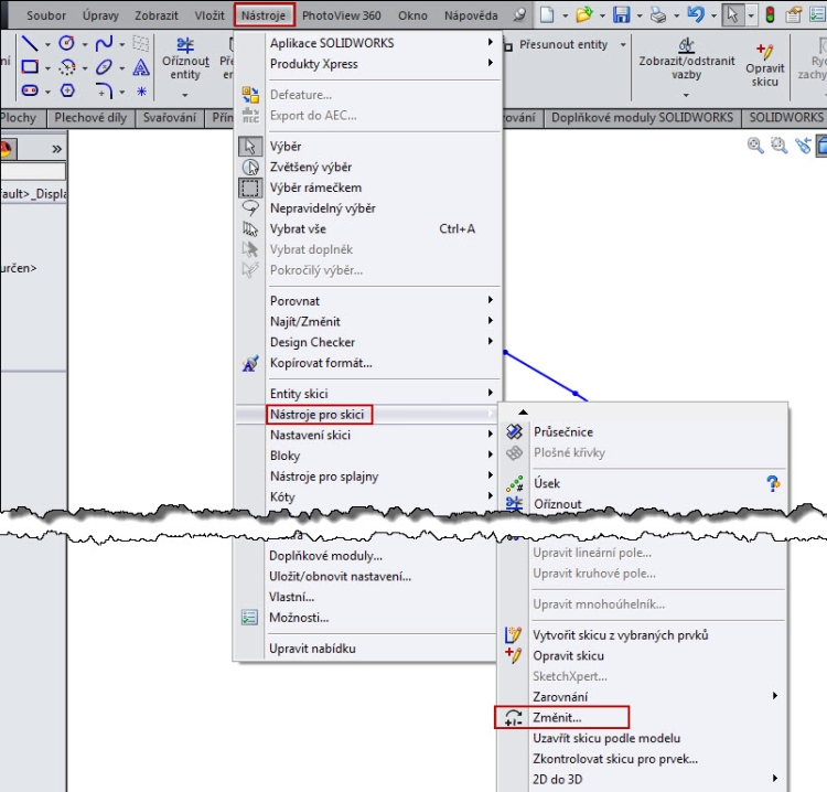 1-SolidWorks-nacrt-prace-posunout-otocit-měritko