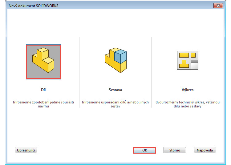 2-SolidWorks-postup-navod-modelovani-zavlacka-tazeni-po-krivce