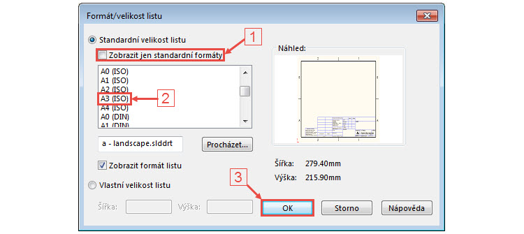 2-SolidWorks-format-listu-jak-vytvorit-vykres