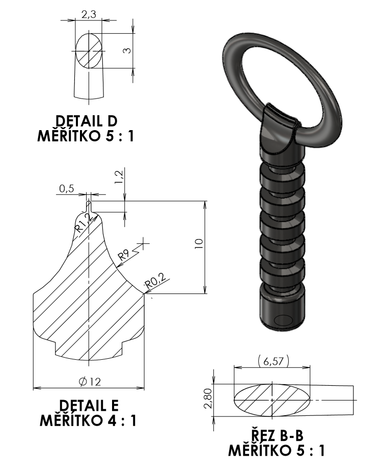 3-SolidWorks-vyvrtka-zadani-sroubeni-vykres