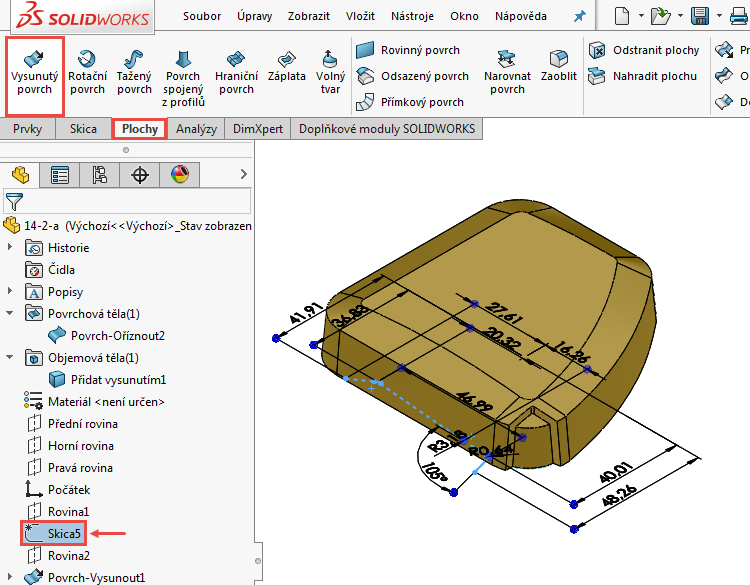 80-Ucebnice-SolidWorks-modelovani-ploch-priklad-14-2-postup-navod-tutorial