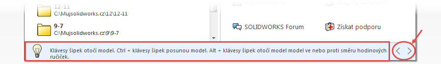 6-SOLIDWORKS-2018-uvitaci-okno-vitejte-naposledy-otevrene-soubory