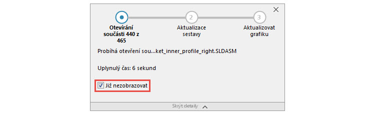 12-SolidWorks-prubeh-otevirani-sestavy-2018-novinky
