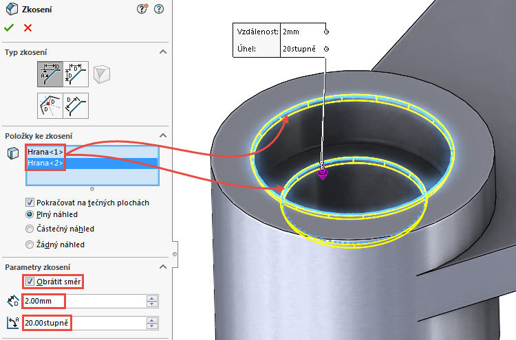 47-SolidWorks-vahadlo1-Hranice-2018-postup-tutorial-navod