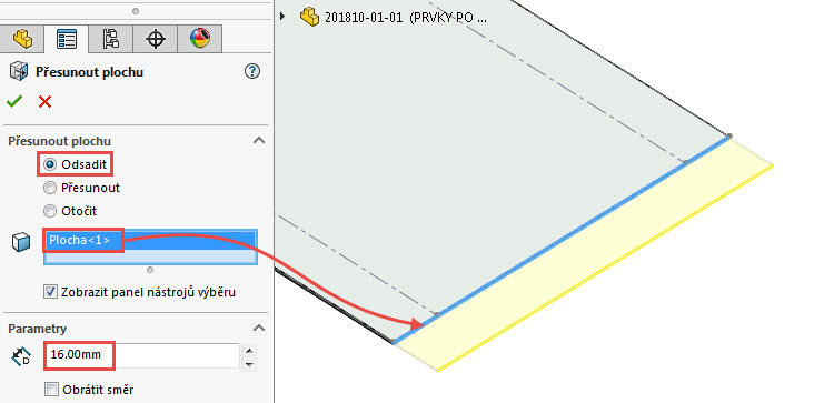 61-SolidWorks-postup-navod-modelani-vetrak-plechove-dily-skrin