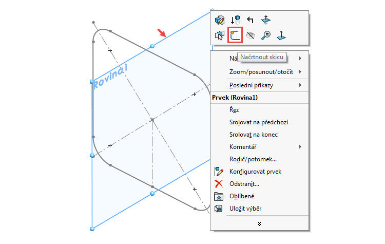 9.2-SolidWorks-postup-navod-modelani-vetrak-plechove-dily-skrin