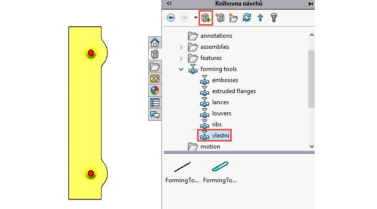 120-SolidWorks-postup-navod-modelani-vetrak-plechove-dily-vyztuha-skrine