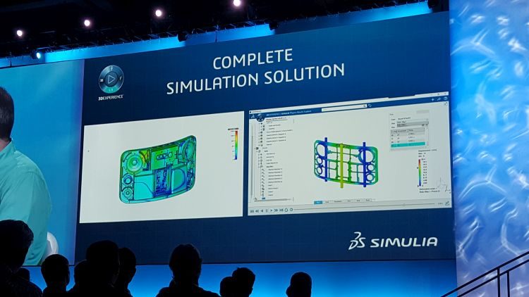 Silný nástroj pro simulace běžící na platformě 3D Experience je řešení Simulia.