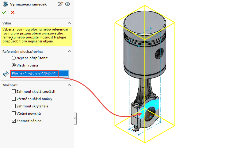 22-SOLIDWORKS-vymezovaci-ramecek-sestava