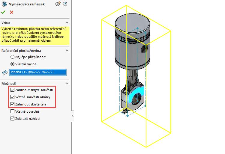 23-SOLIDWORKS-vymezovaci-ramecek-sestava