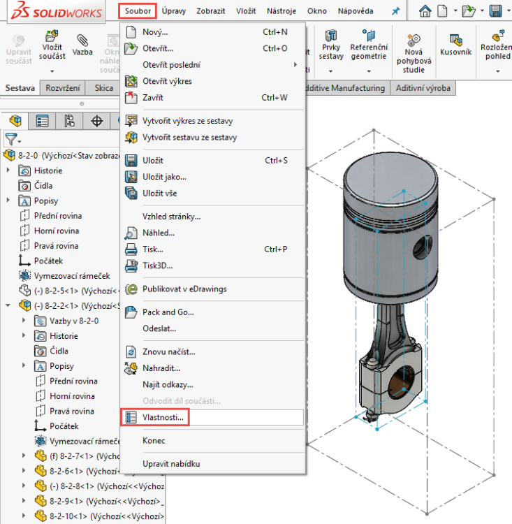 9-SOLIDWORKS-vymezovaci-ramecek-sestava