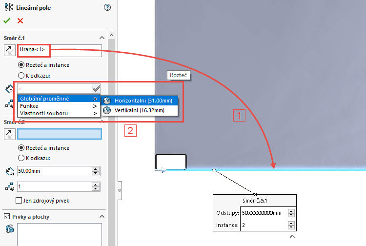 131-Mujsolidworks-dratena-sit-predni-vetrak-postup-navod-tutorial