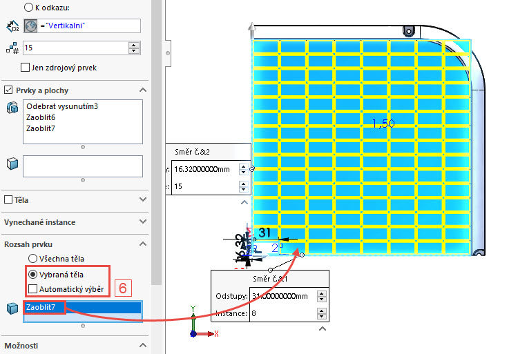 133-Mujsolidworks-dratena-sit-predni-vetrak-postup-navod-tutorial