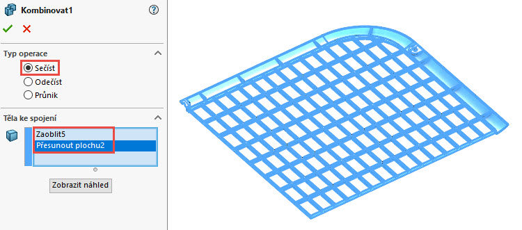 141-Mujsolidworks-dratena-sit-predni-vetrak-postup-navod-tutorial