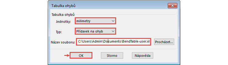 2-Mujsolidworks-SOLIDWORKS-tabulky-ohybu-postup-navod-base-bend-table-bend-allowence-gauge