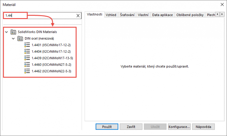 2-SOLIDWORKS-2020-novinky-vyhledavani-databaze-materialu