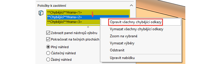11-SOLIDWORKS-2020-zaoblieni-zkoseni-chybejici-reference-novinky