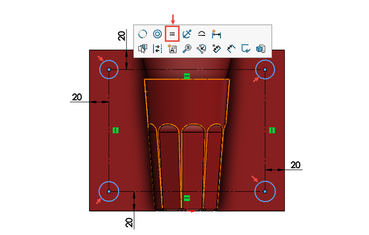 101-SOLIDWORKS-mold-forma-formovani-postup-modelovani-sklenice