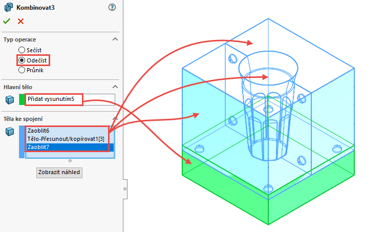 130-SOLIDWORKS-mold-forma-formovani-postup-modelovani-sklenice