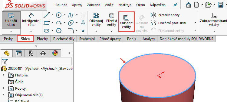 72-SOLIDWORKS-mold-forma-formovani-postup-modelovani-sklenice