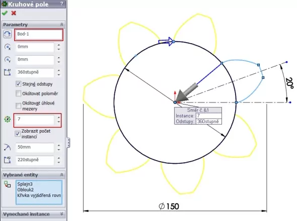 10-evolventa-SolidWorks-ozubeni-parametricka-rovnice-křivka