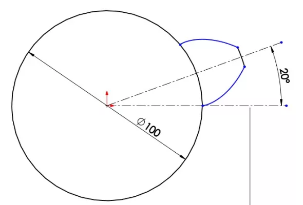 9-evolventa-SolidWorks-ozubeni-parametricka-rovnice-křivka