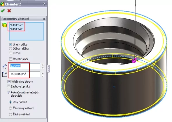 18-SolidWorks-nut-matice-návod-tutorial-postup