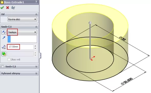 3-SolidWorks-nut-matice-návod-tutorial-postup