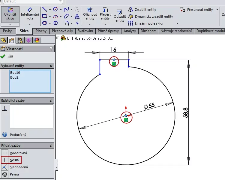 3-SolidWork-drazka-pro-pero-kotovani-vazby