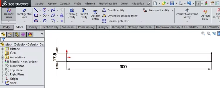 1-SolidWorks-konfigurace-navod-liearni-pole-stejna-roztec