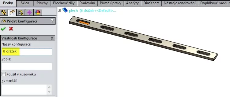 11-SolidWorks-konfigurace-navod-liearni-pole-stejna-roztec