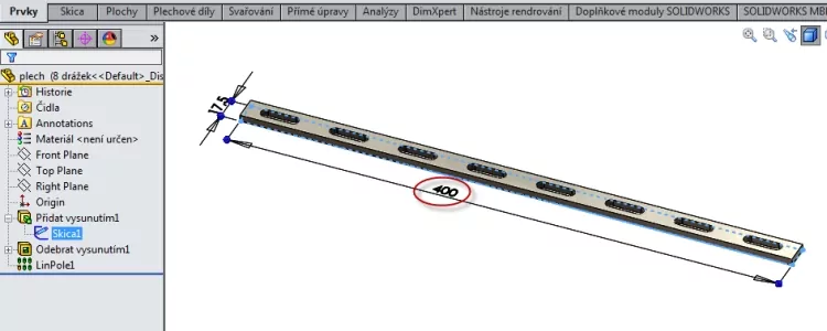 15-SolidWorks-konfigurace-navod-liearni-pole-stejna-roztec