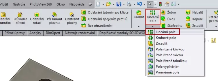 4-SolidWorks-konfigurace-navod-liearni-pole-stejna-roztec