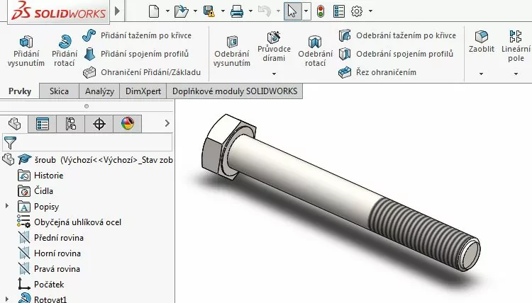 1-SolidWorks-2016-prvek-zavit-nova-funkce-jak-vymodelovat-zavit