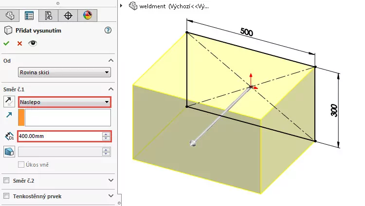 2-SolidWorks-svarovani-weldments-prevod-objemu-na-krivky