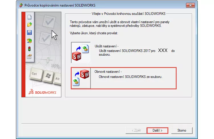 11-Mujsolidworks-pruvodce-kopirovanim nastaveni