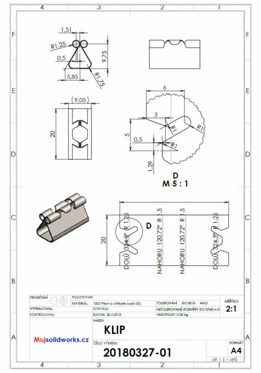 101-Mujsolidworks.cz-papirova-sponka-navod-tutorial-postup-plechovy-dil