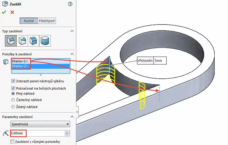 22-SolidWorks-vahadlo-Hranice-2018-postup-tutorial-navod