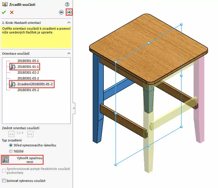 36-Mujsolidworks-sestava-zidle-postup-tutorial-navod