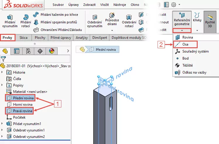 44-postup-navod-zacatecnik-sestava-animace-SolidWorks-tutorial-noha