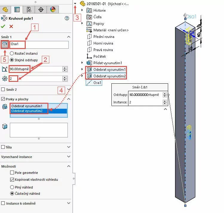 47-postup-navod-zacatecnik-sestava-animace-SolidWorks-tutorial-noha