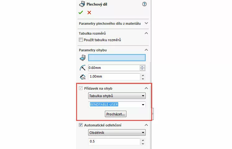 17-Mujsolidworks-SOLIDWORKS-tabulky-ohybu-postup-navod-base-bend-table-bend-allowence-gauge