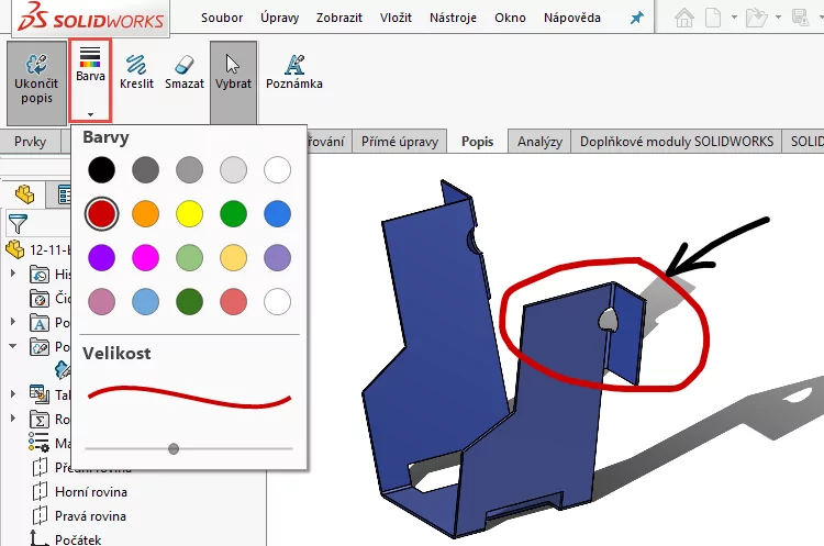 6-SOLIDWORKS-2020-novinky-popis-na-nedotykove-zarizeni