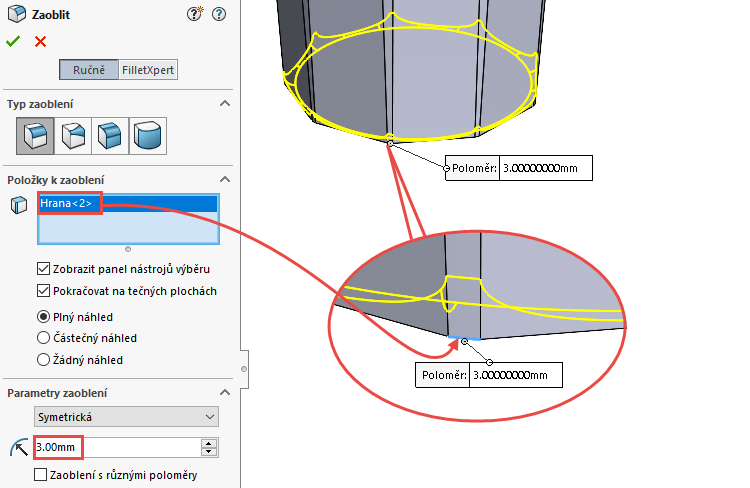 24-SOLIDWORKS-mold-forma-formovani-postup-modelovani-sklenice